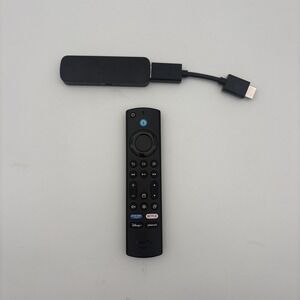 Amazon K3R6AT Fire TV Stick Streaming Dongle With Alexa Remote Wi-Fi HDMI Black